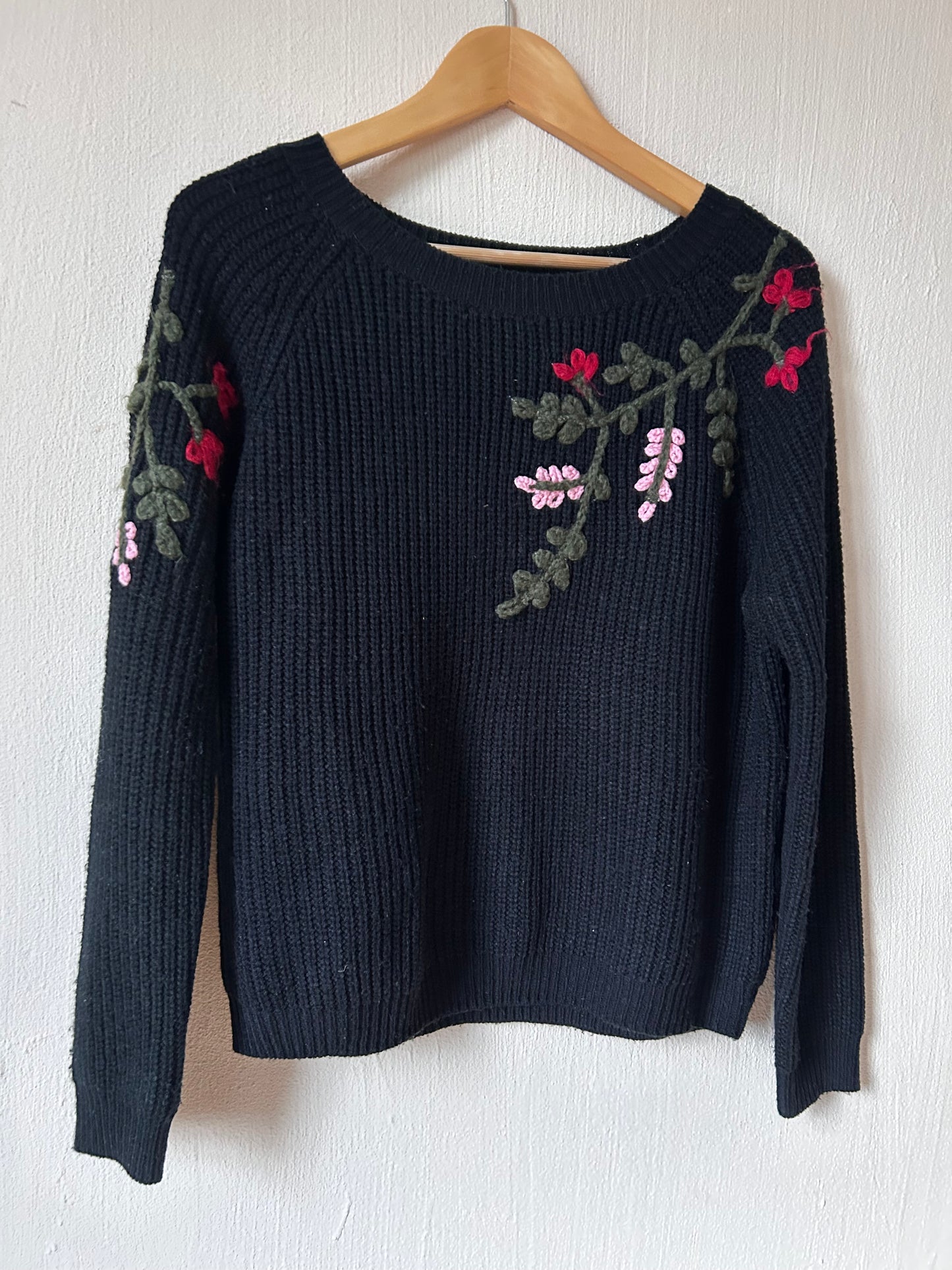 Embroidered sweater