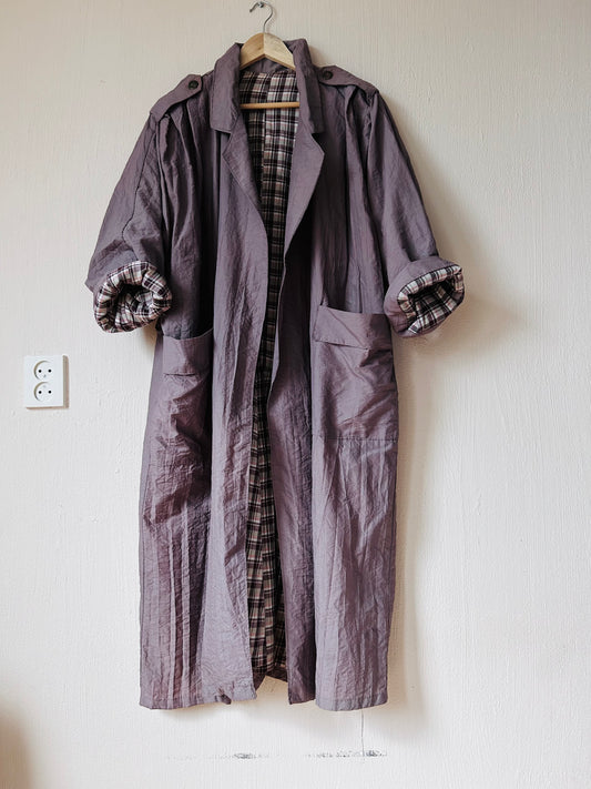 90s vintage oversized trench