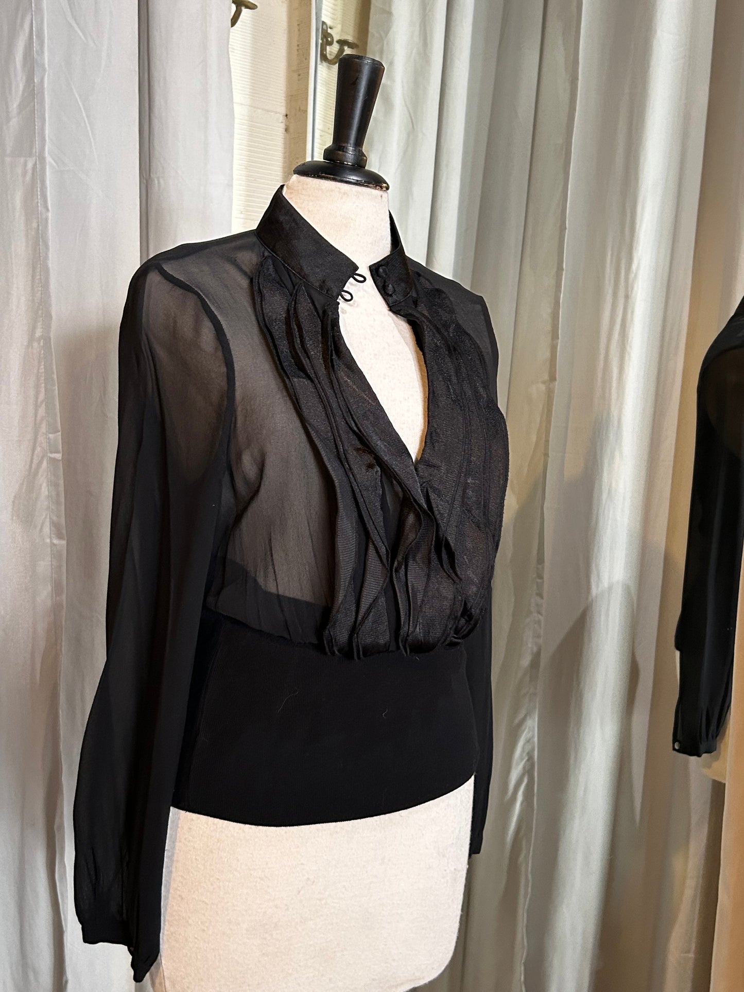 Sisley silk blouse