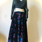 Vintage velvet skirt