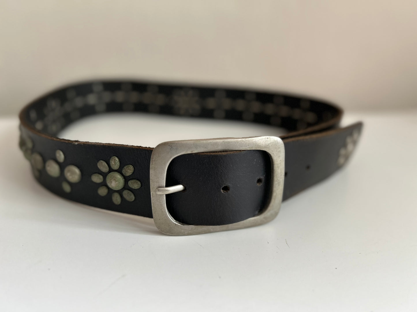 Vintage leather belt