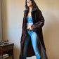 Vintage maxi tedy coat