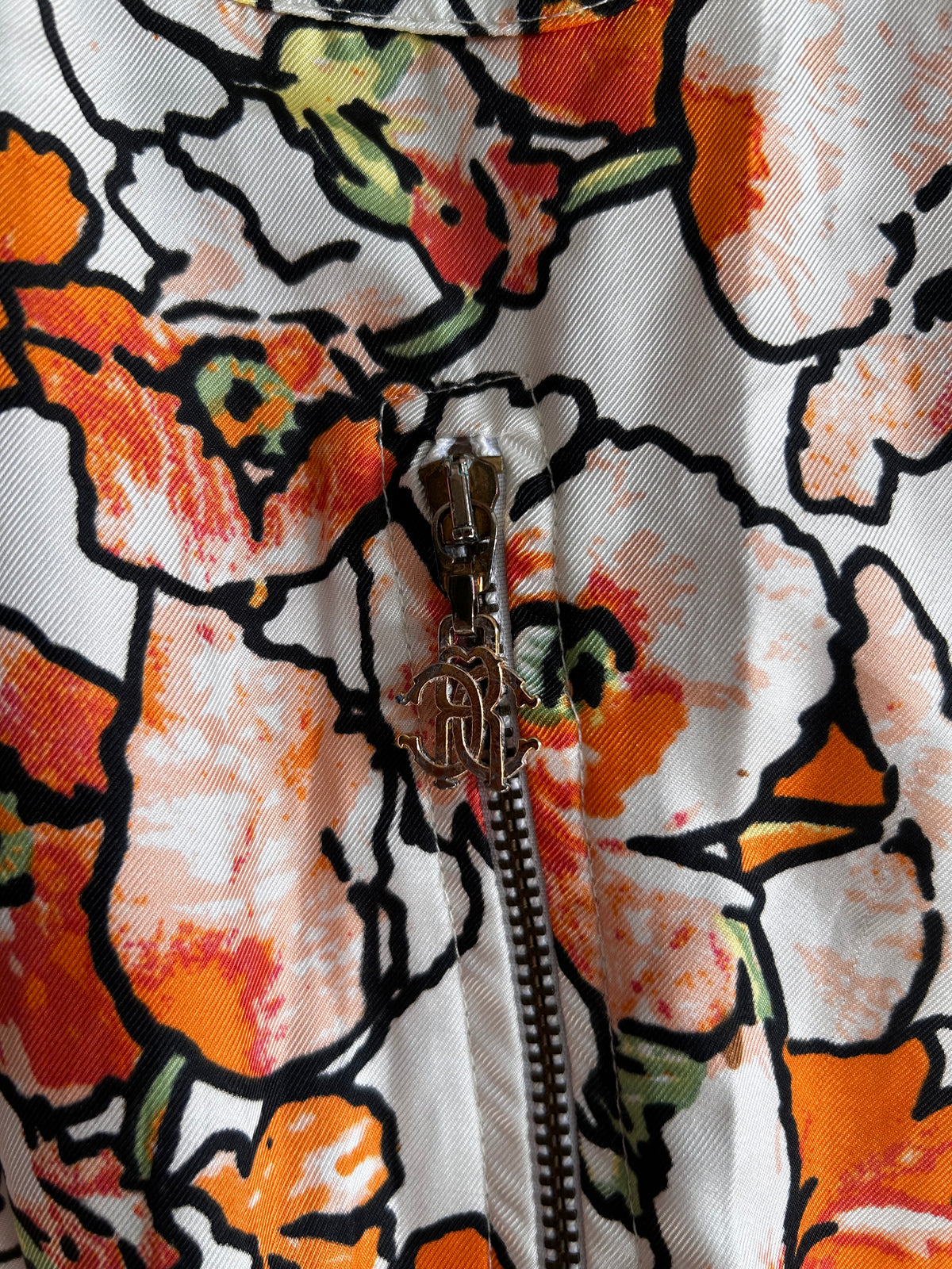 Roberto Cavalli zip-up Bomber