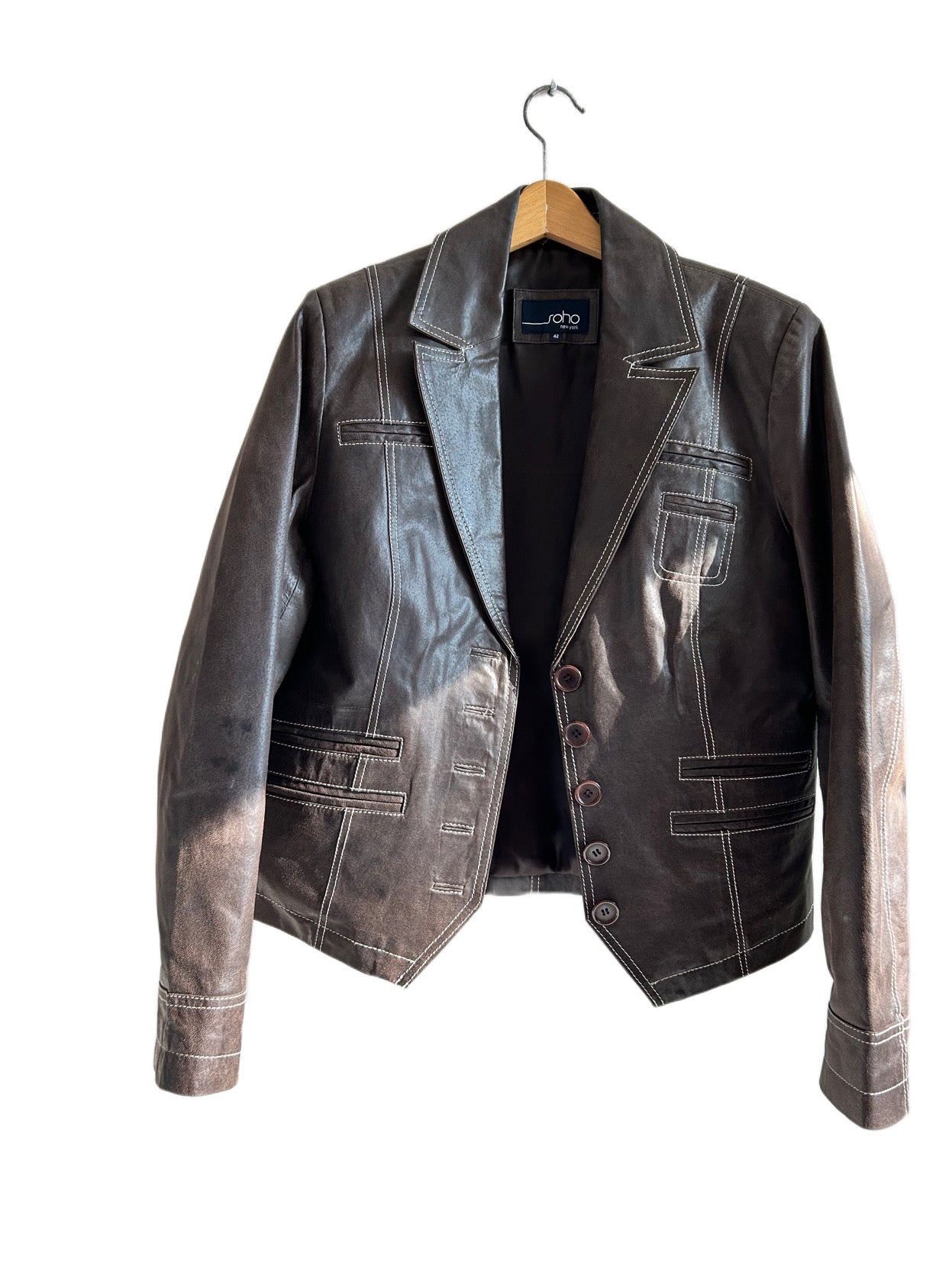 Soho NY leather jacket