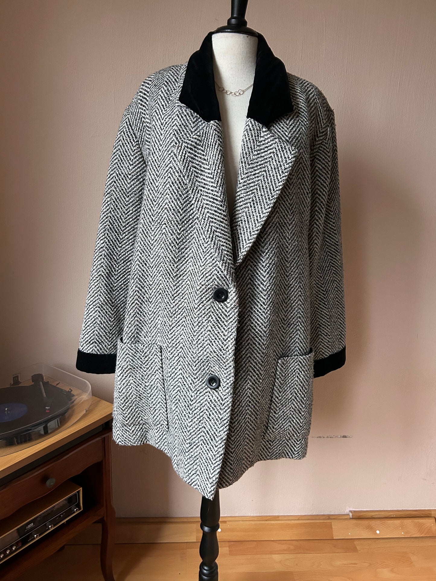 90s Vintage wool coat