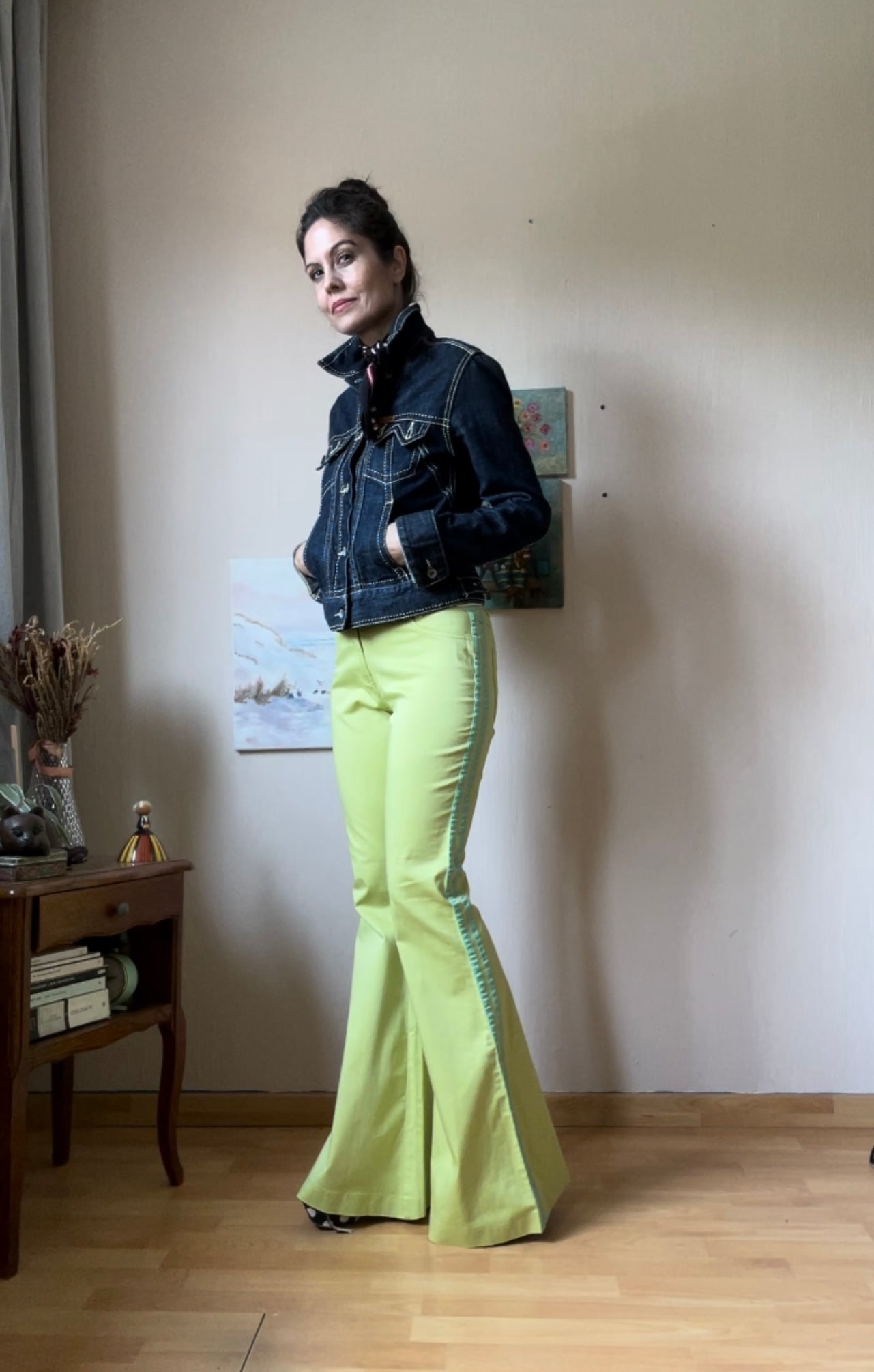 Y2k Vintage flared pants