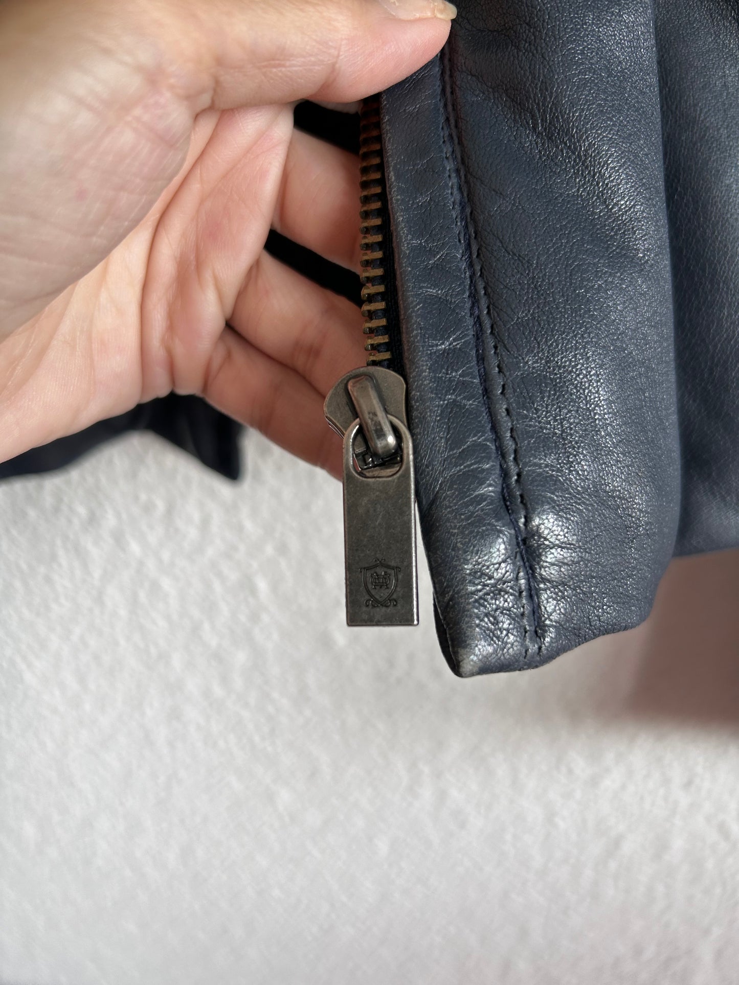 Massimo Dutti Leather jacket (Men-M)