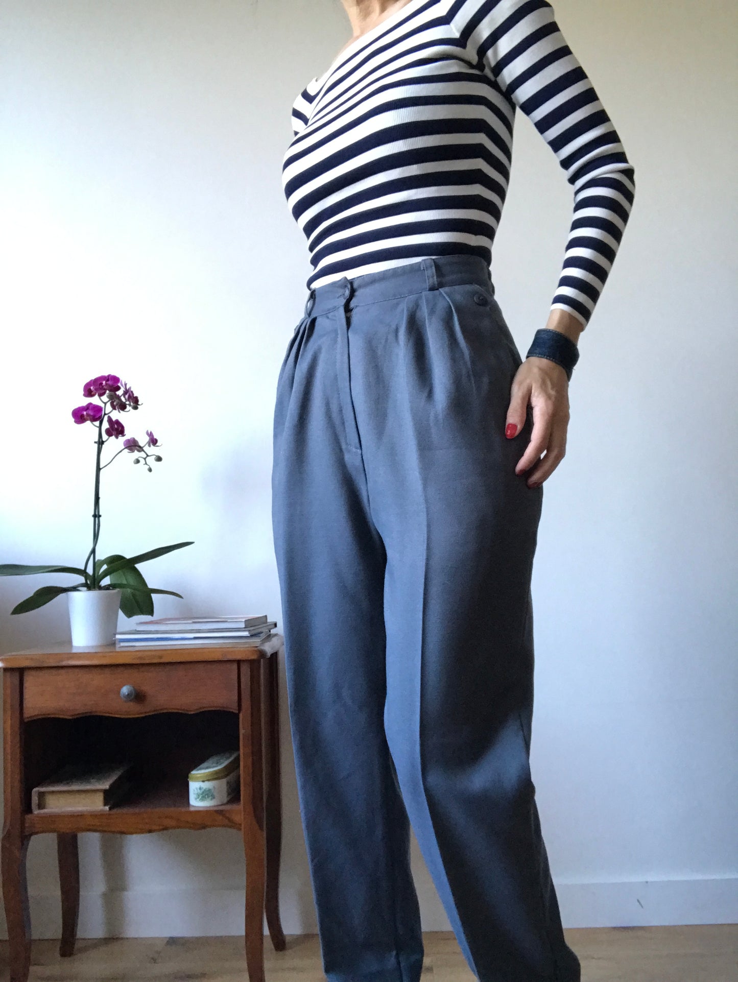 Double cuff pants