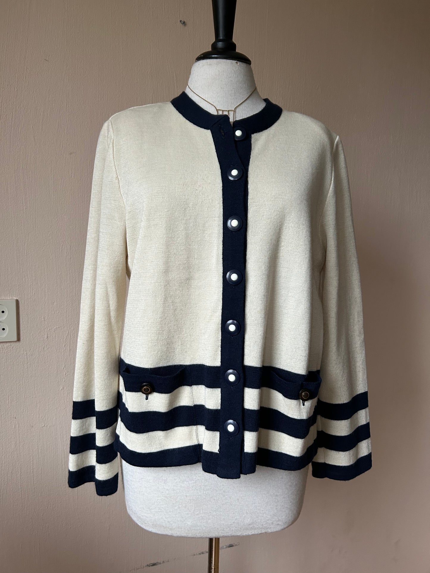 Devernois wool cardigan