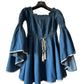 Giant flared sleeves