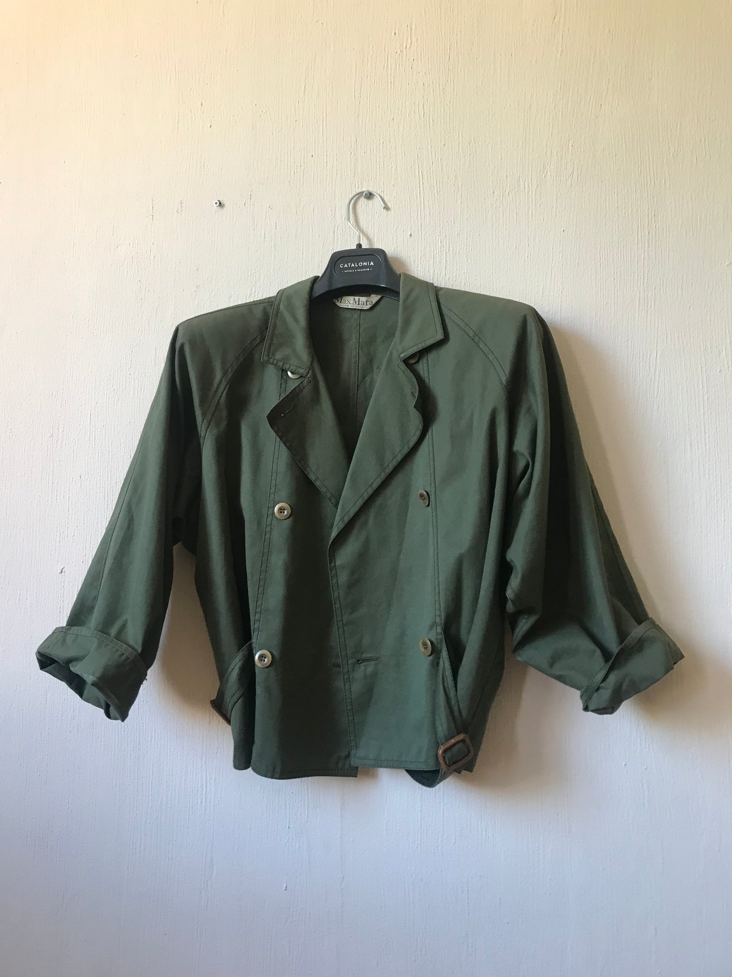 Max Mara vintage crop jacket