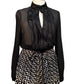 Sisley silk blouse