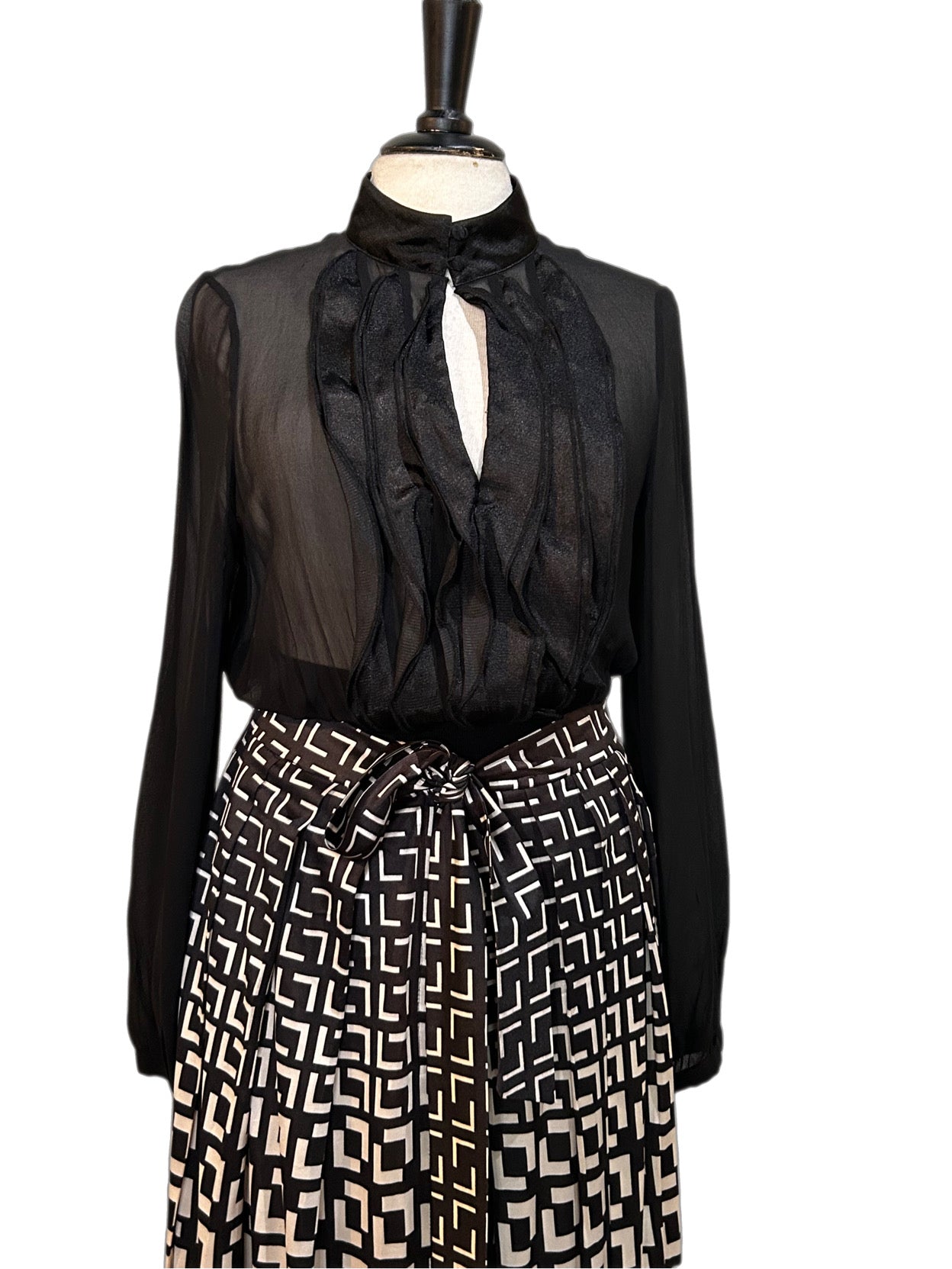 Sisley silk blouse