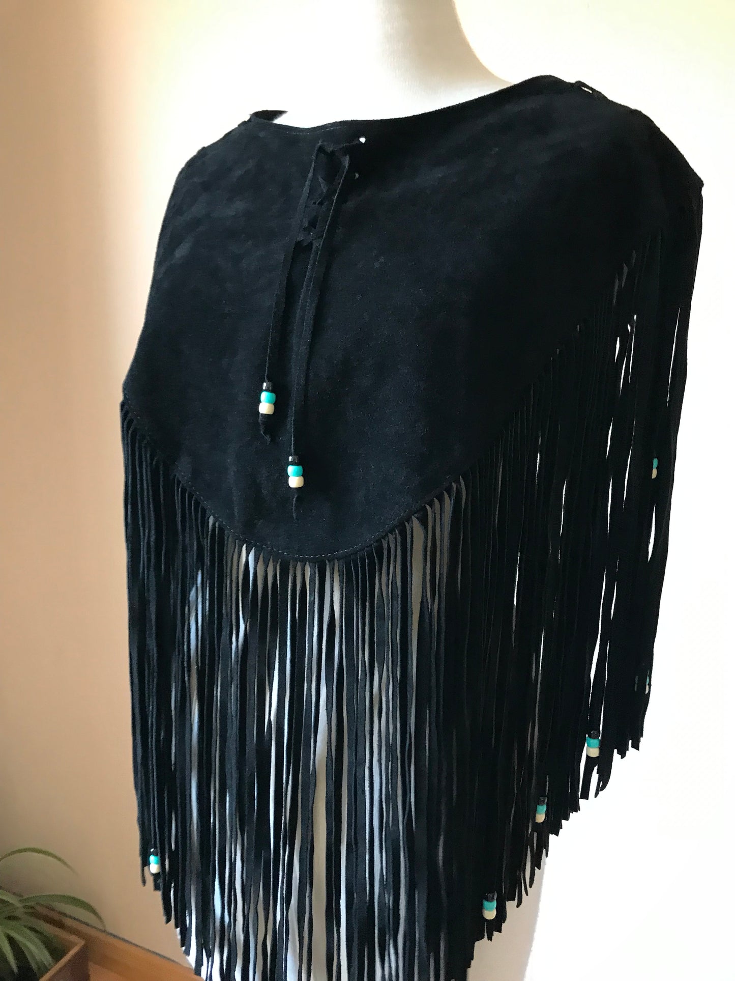 Suede fringe festival top