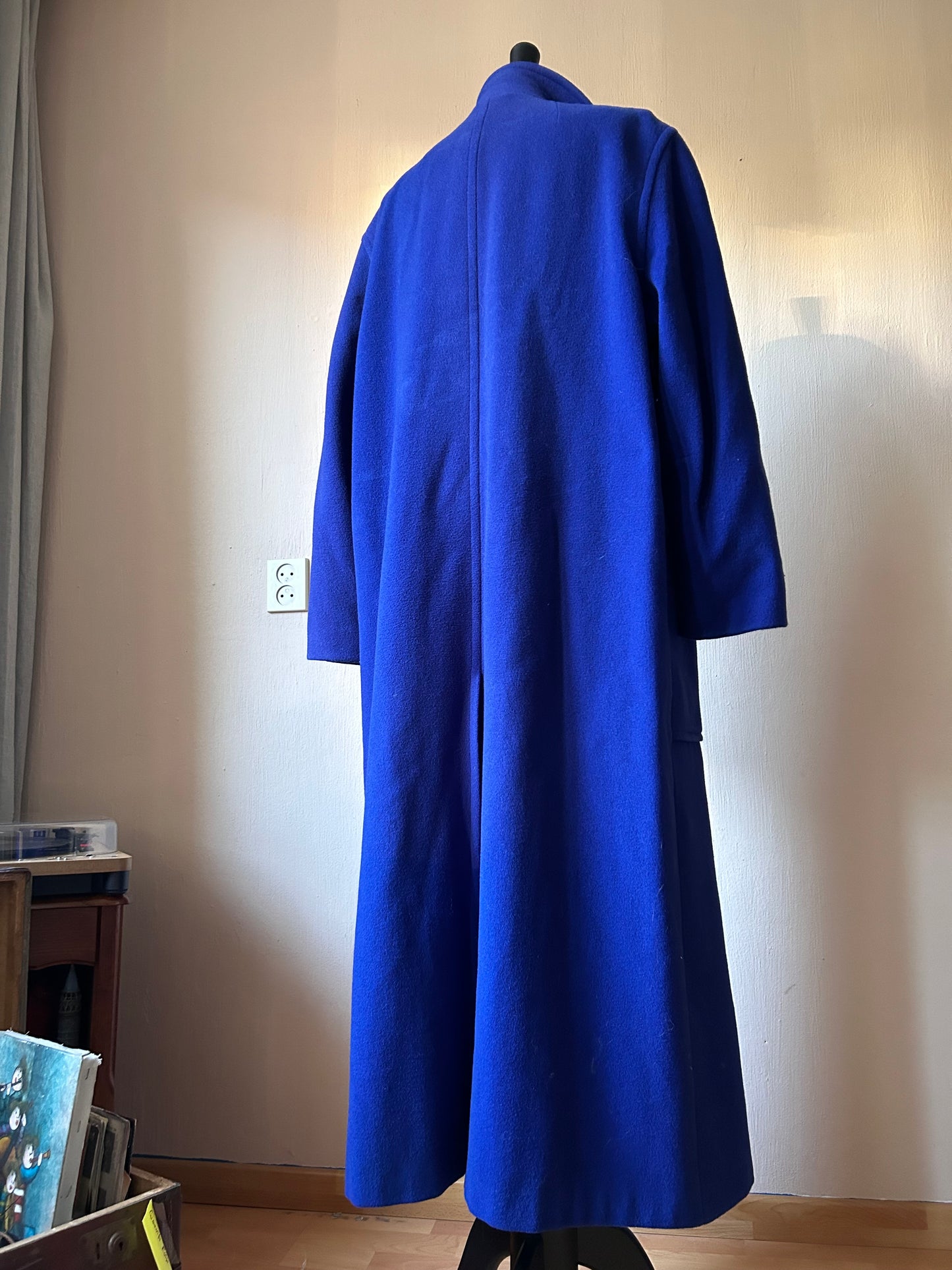 Vintage wool maxi coat