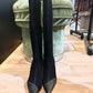 Miss Sixty knee high suede boots 37
