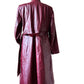 Naf Naf leather trench coat