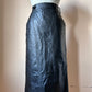 Maxi leather skirt S