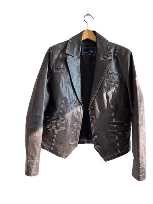 Soho NY leather jacket