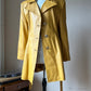 Vintage leather trenchcoat