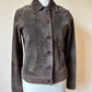 Vintage brown suede jacket