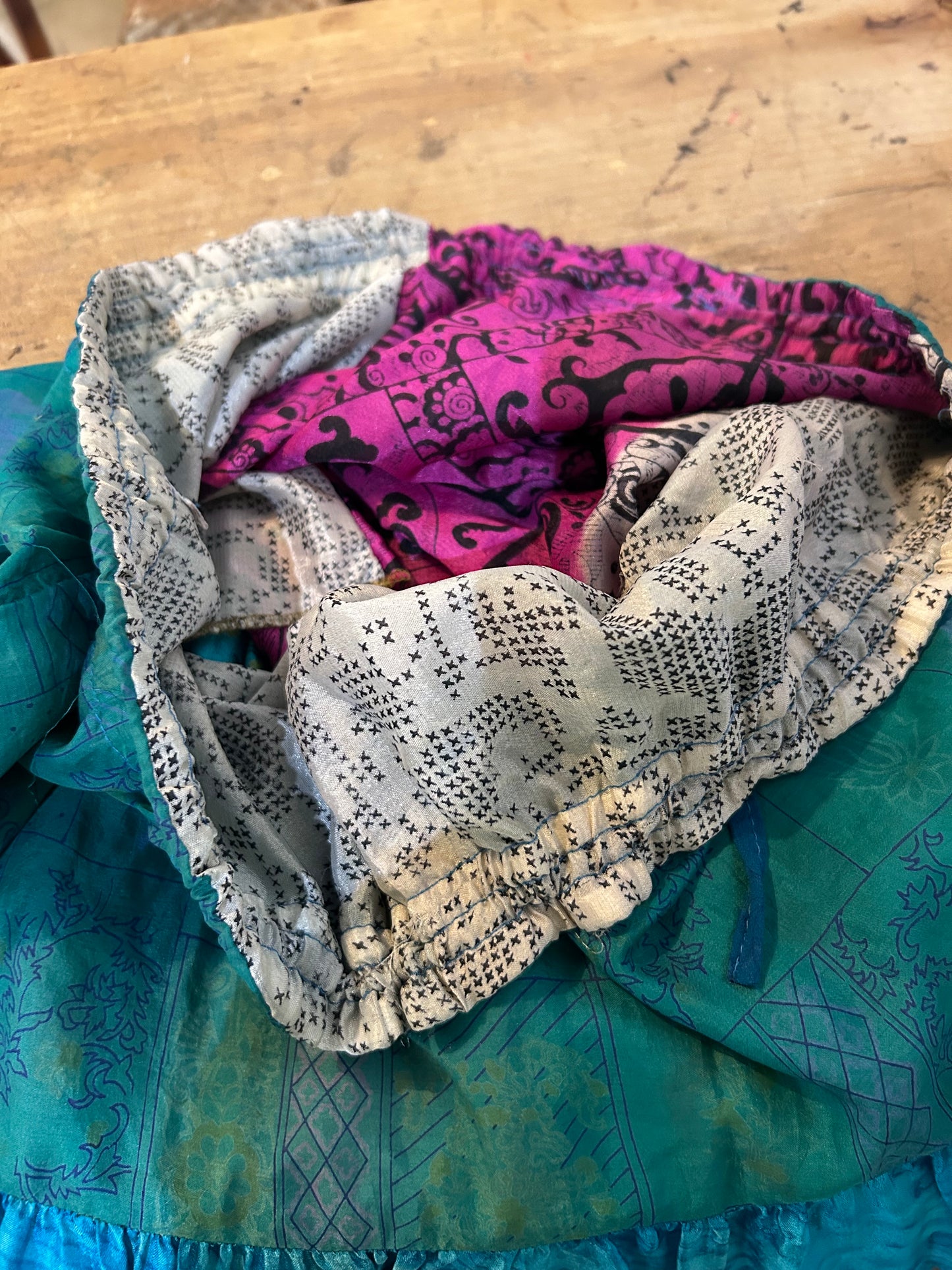 Vintage silk skirt