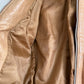 70s vintage leather bomber