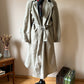 90s vintage maxi trench