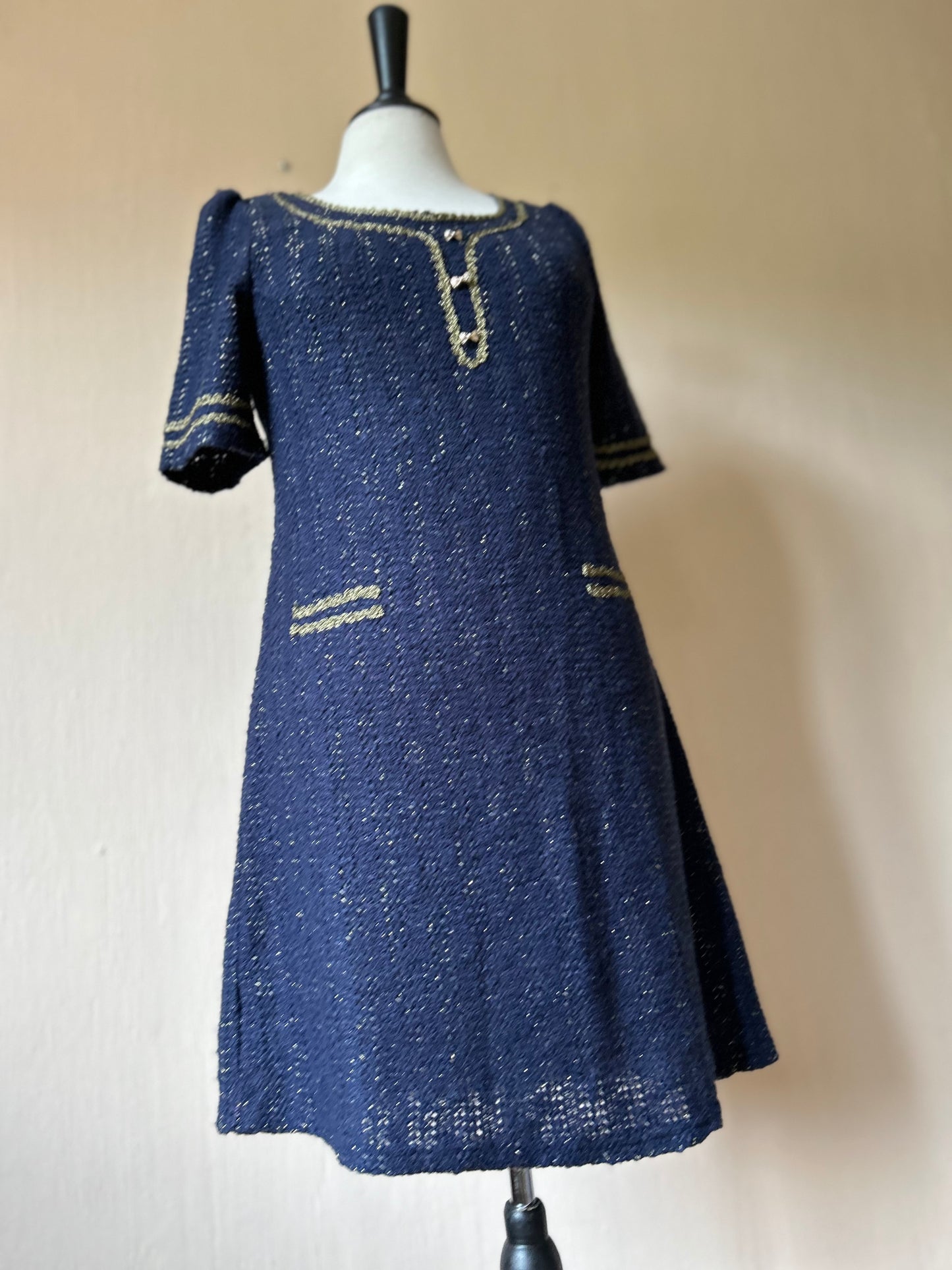 Vintage knit dress