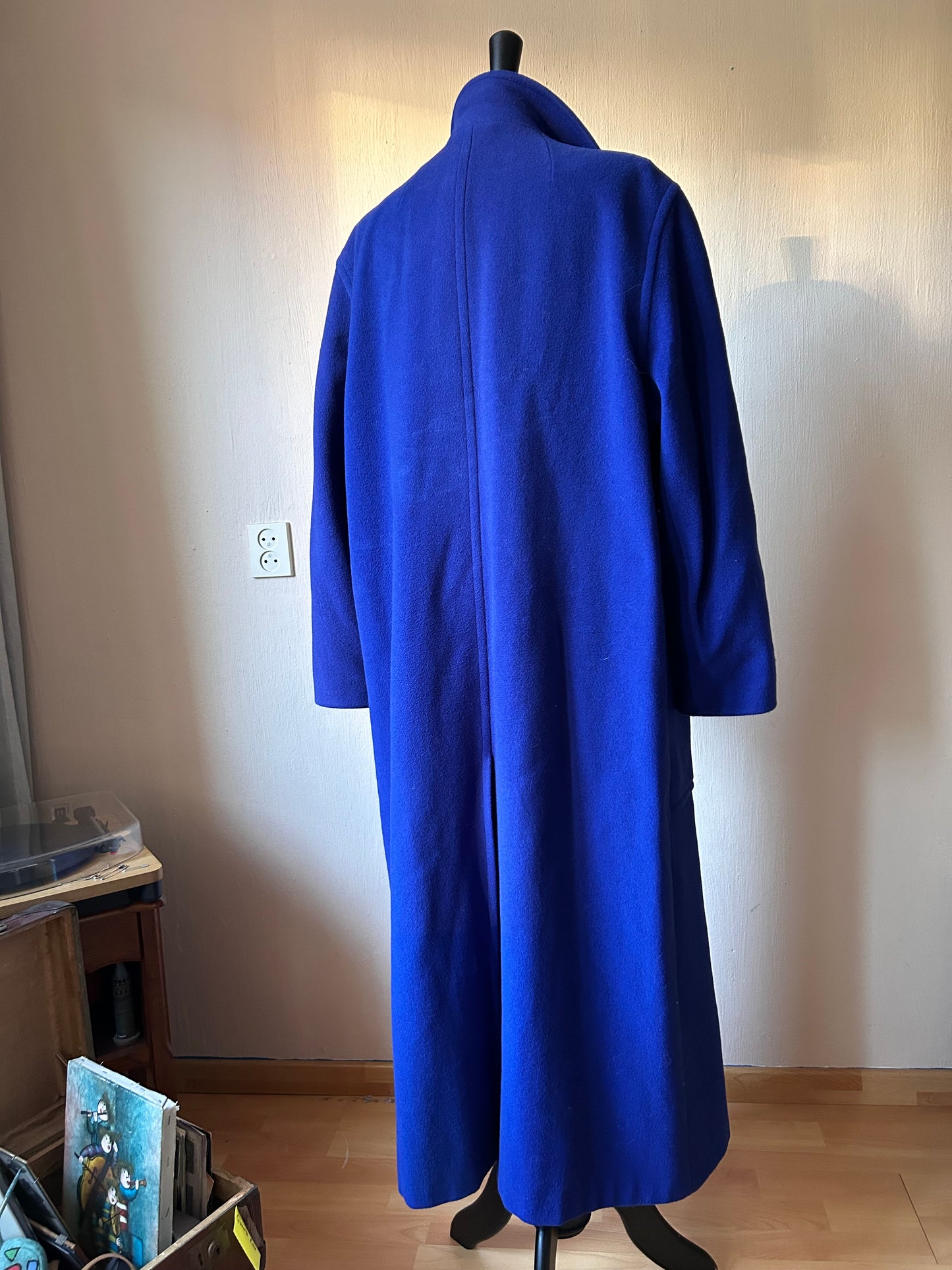 Vintage wool maxi coat