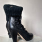 See by chloe lace up boots