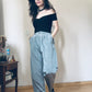 90s High waist pleated trousers