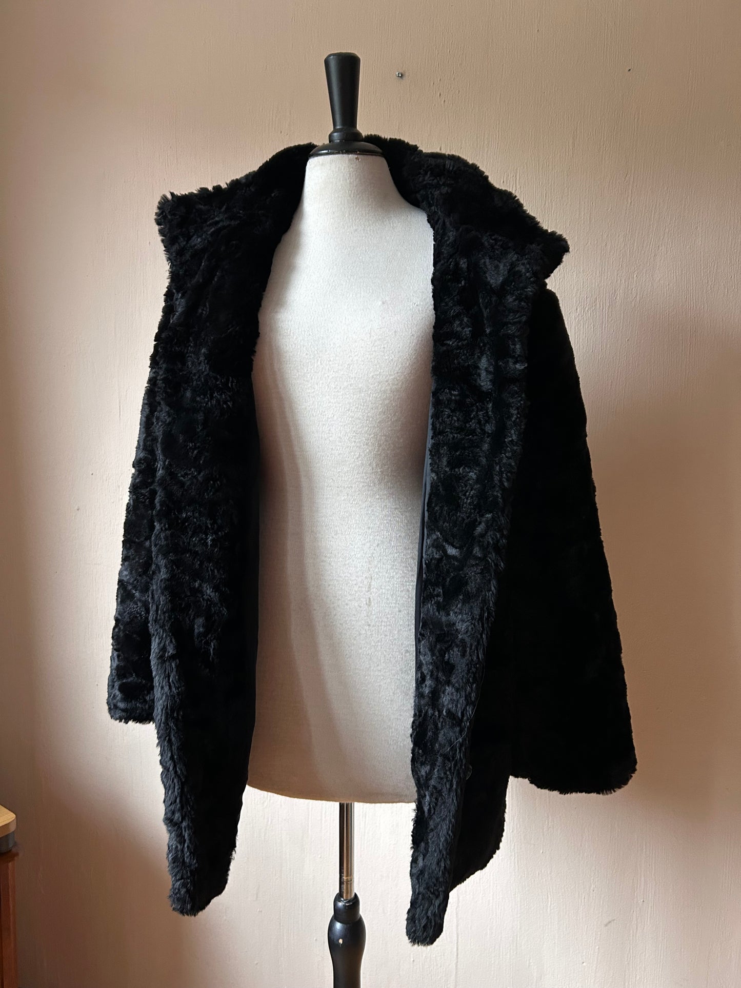 Vintage faux fur coat