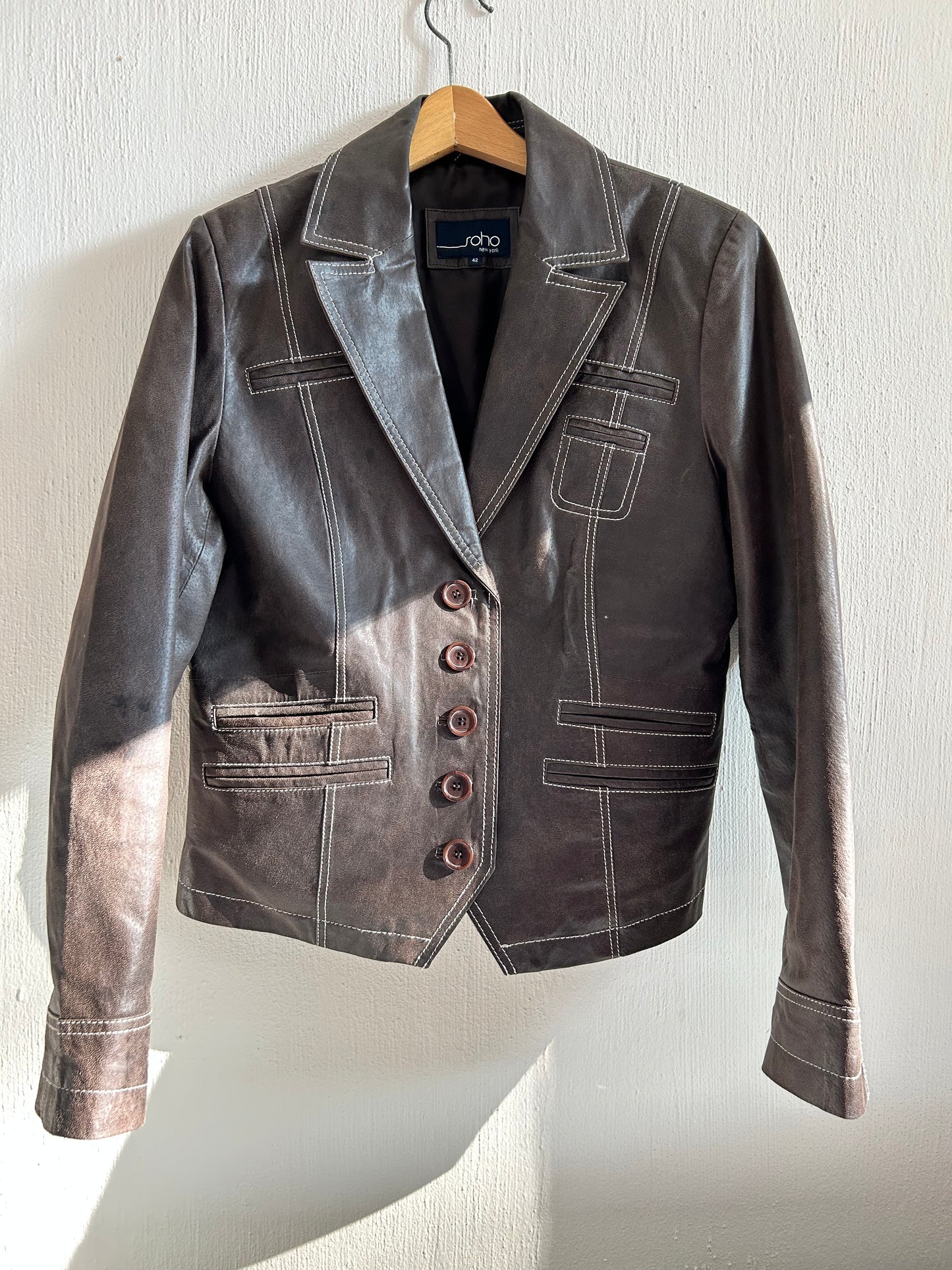 Soho NY leather jacket