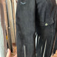 Superdry suede fringe crop (S)