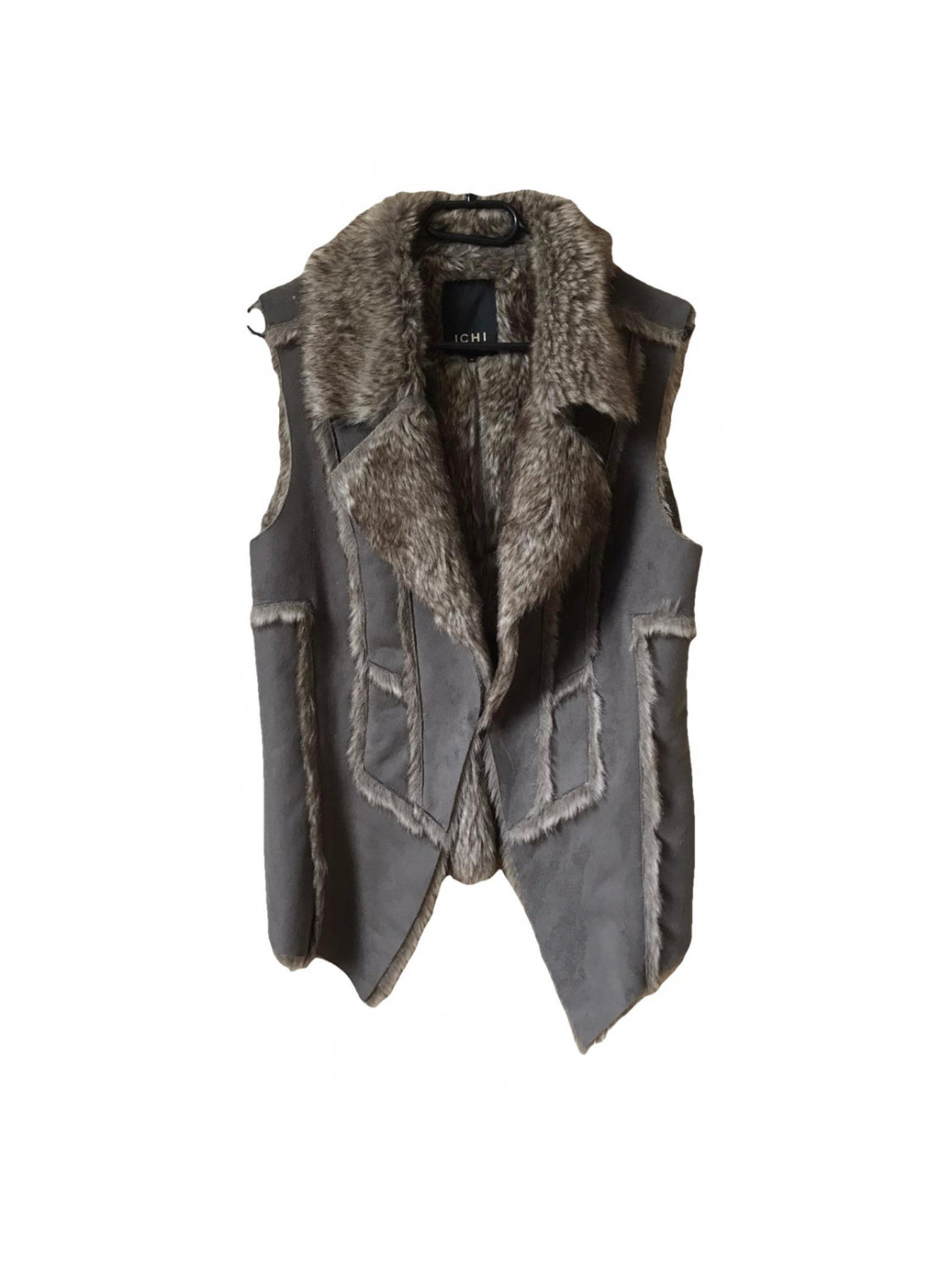 Ichi bodywarmer fur vest