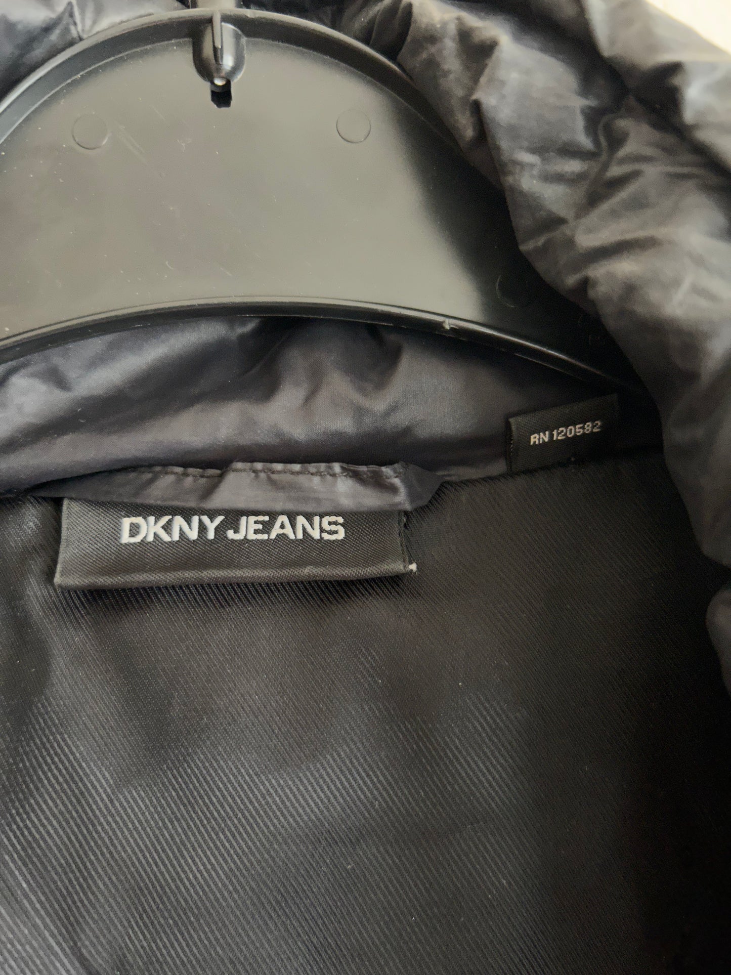 Dkny hoodie puffer vest