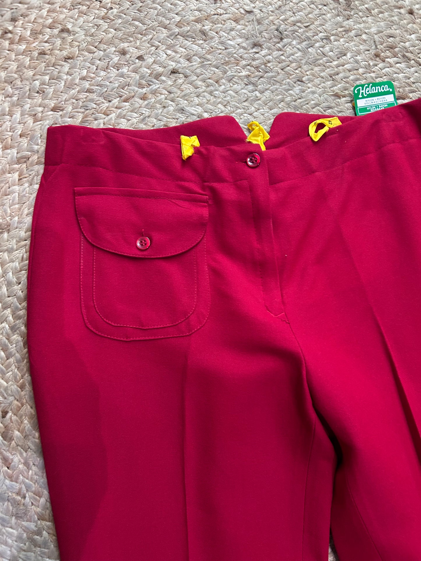 70s vintage flared trousers 42