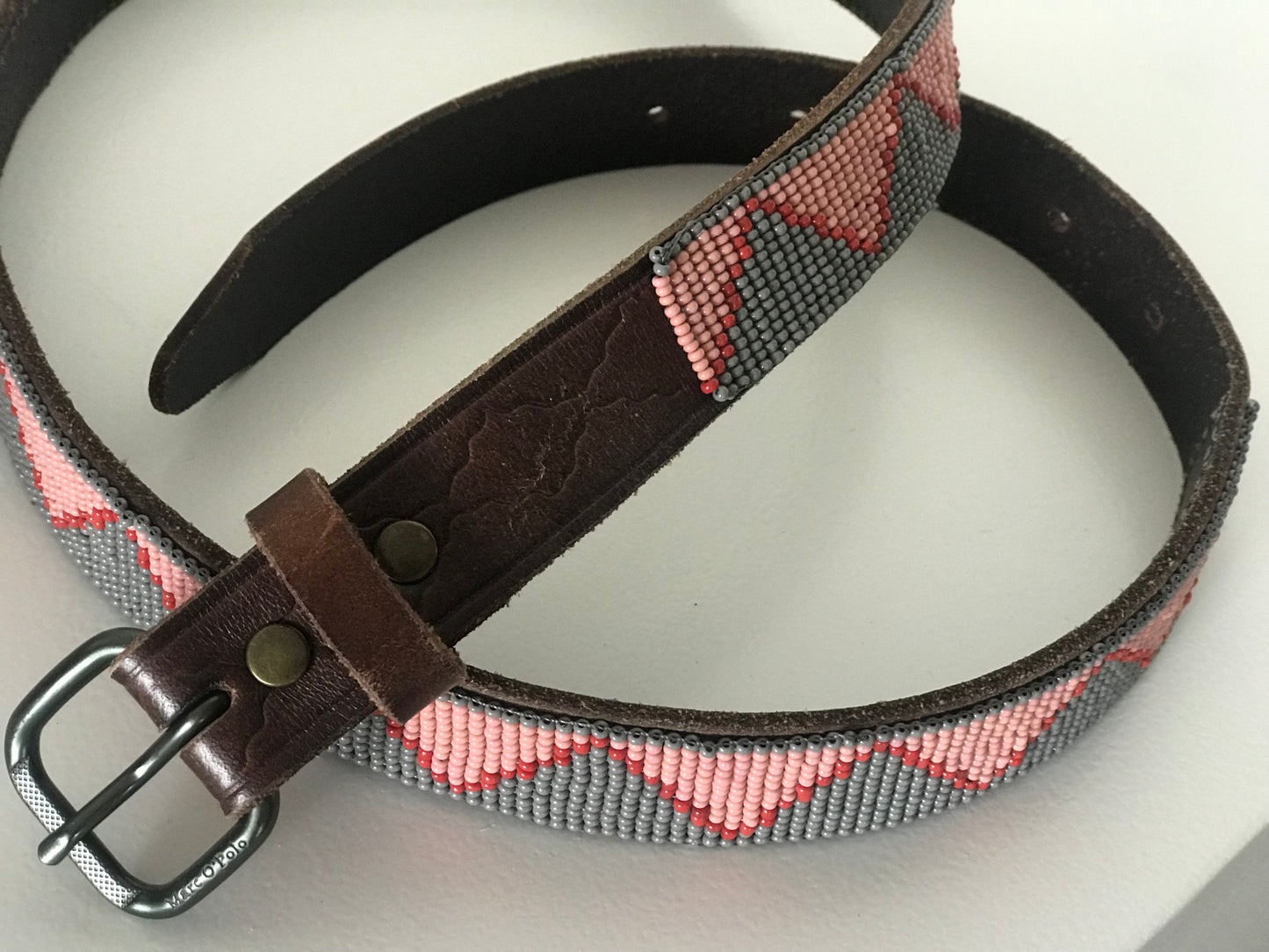 Marco Polo leather belt