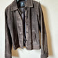 Vintage brown suede jacket