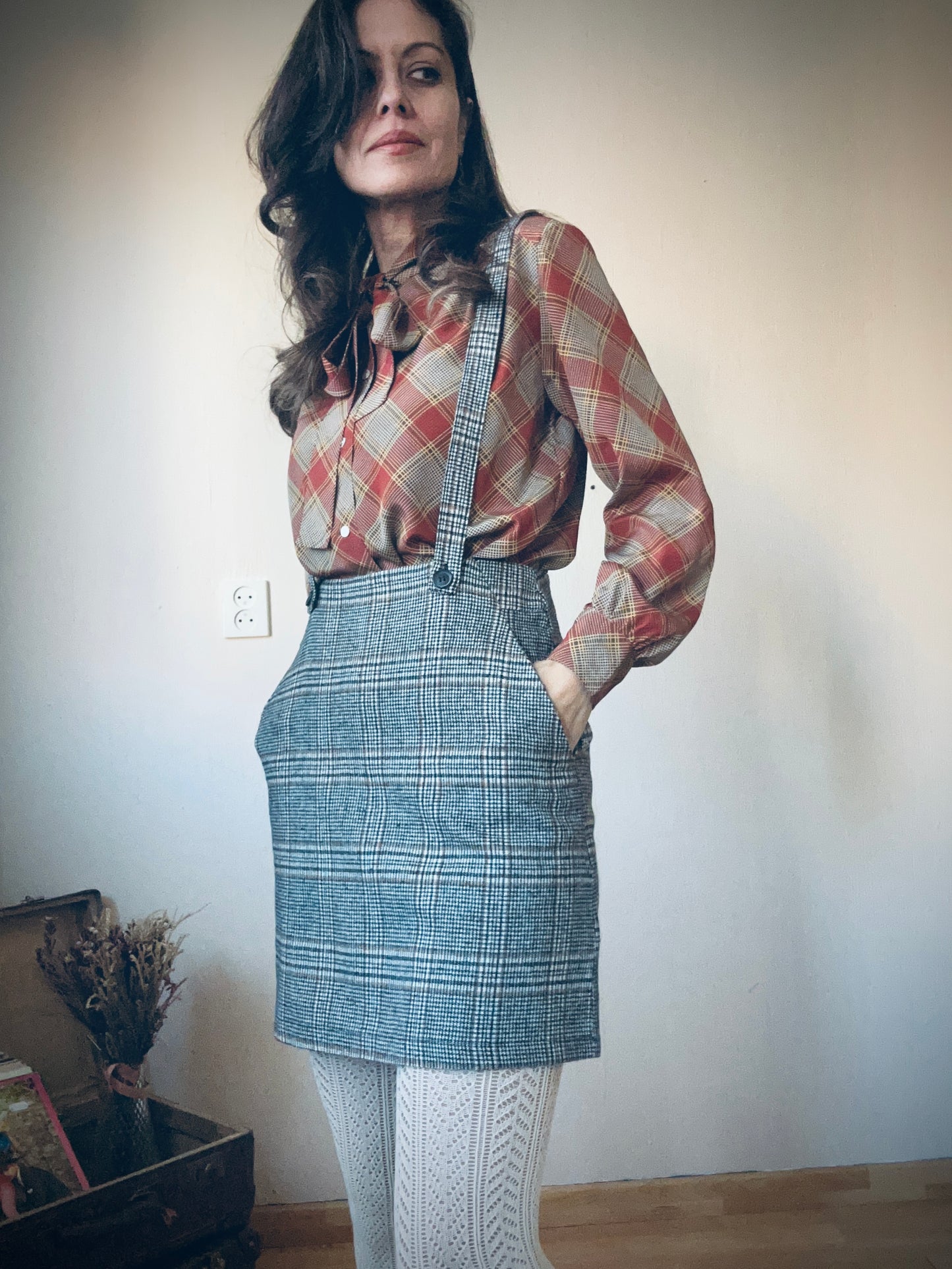 Salopette skirt