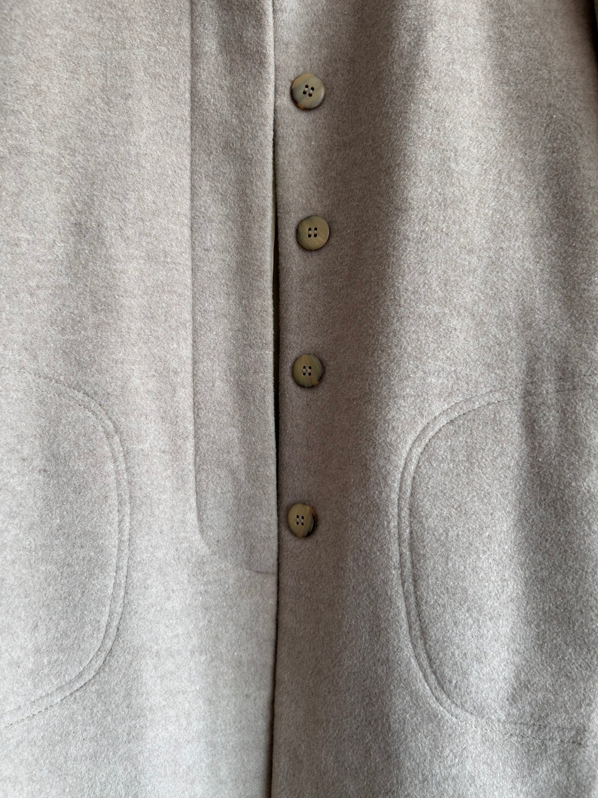 Vintage wool & cashmere coat