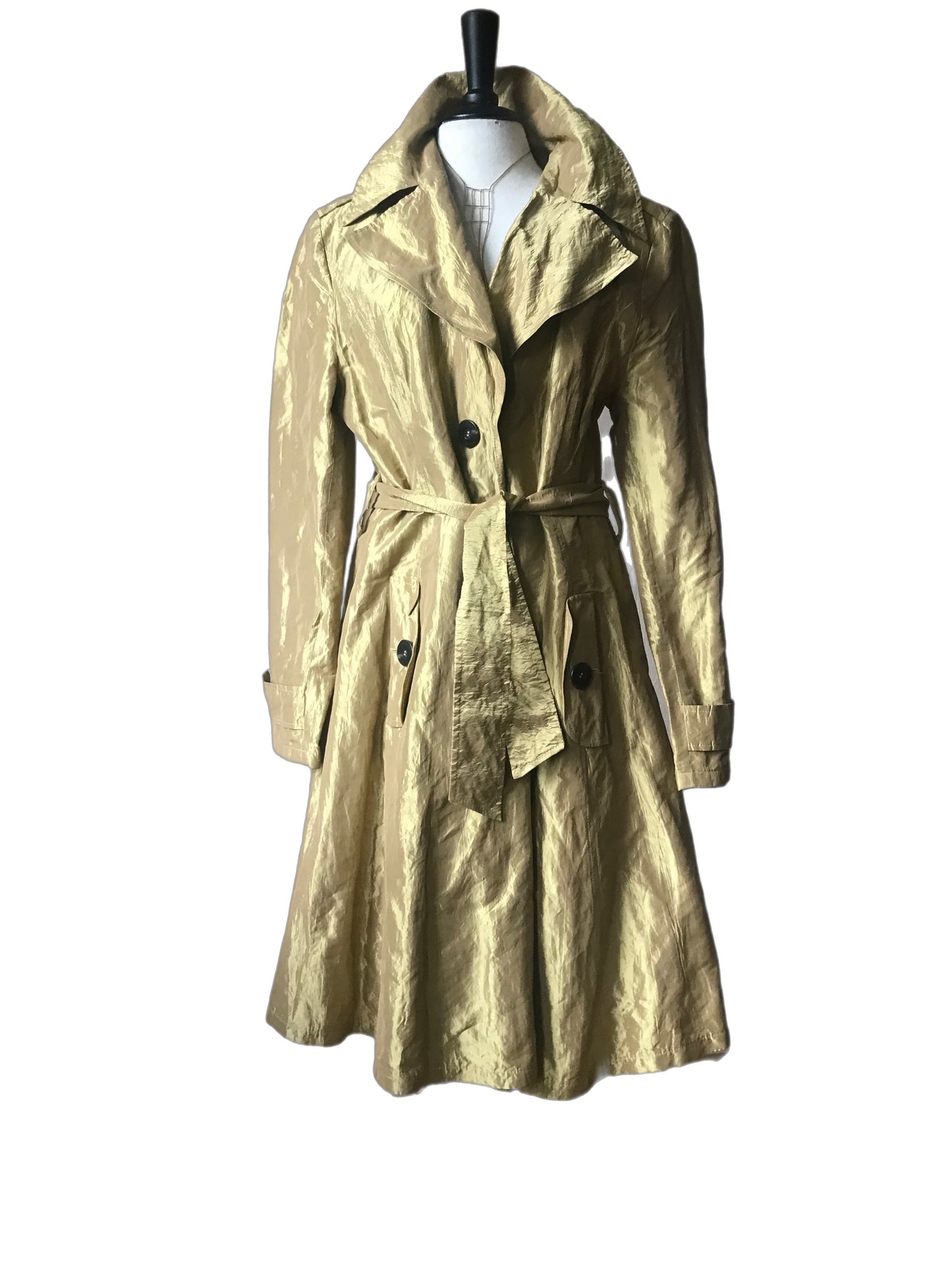 Elegance Paris gold trench coat (42)