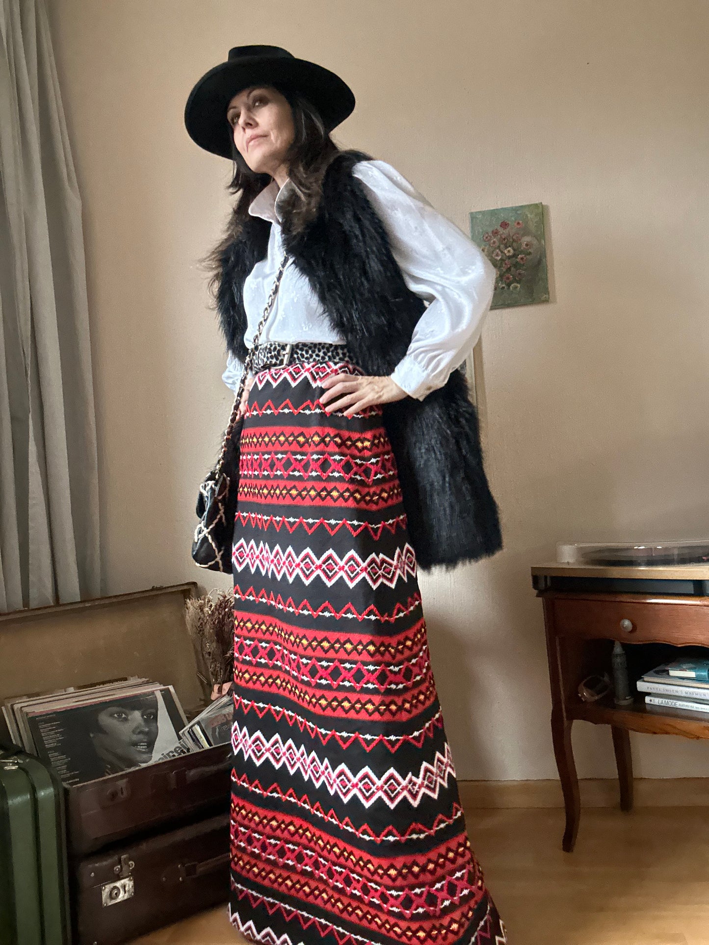 Maxi vintage skirt