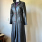 Vintage maxi leather coat