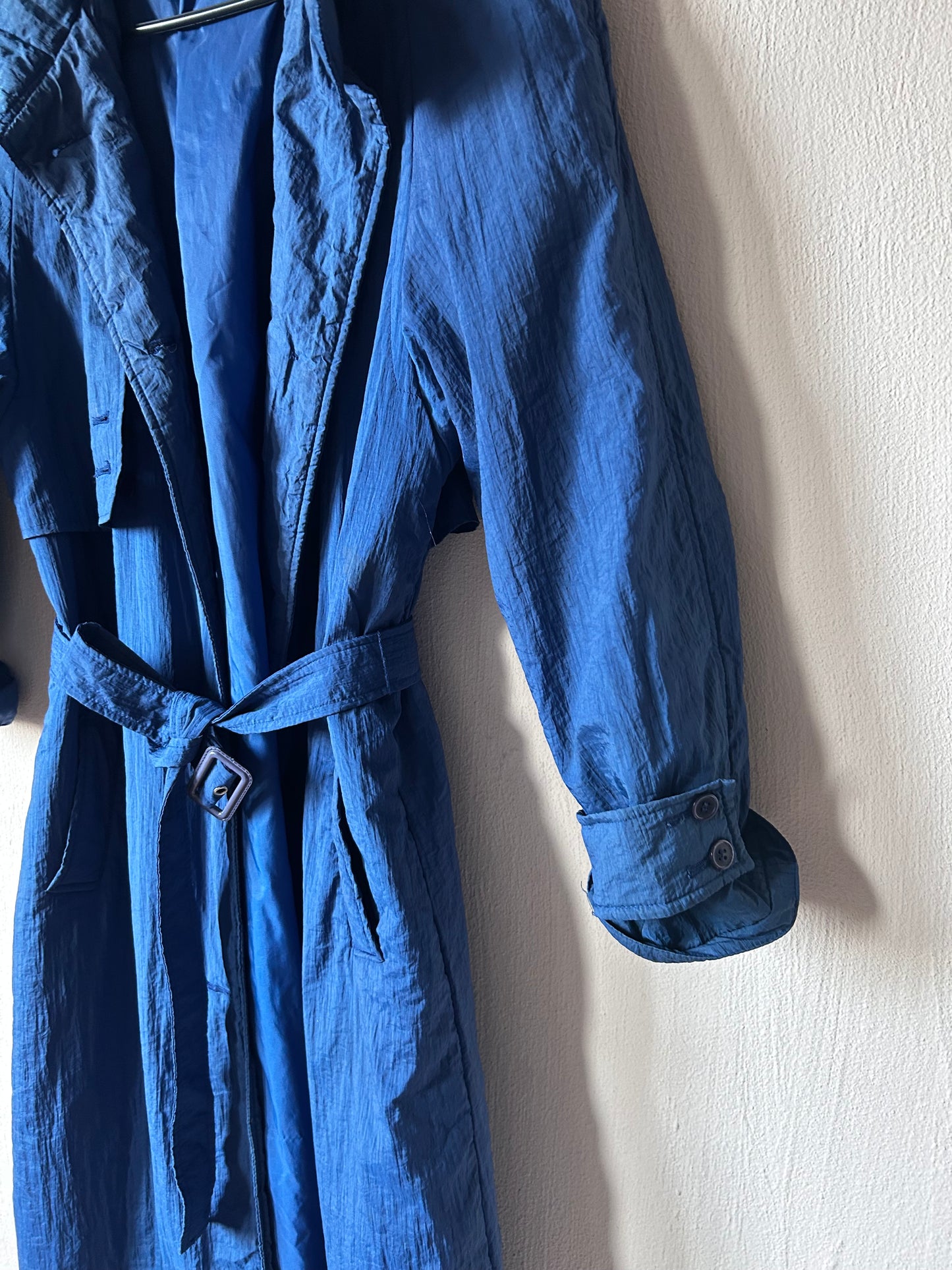 90s rain trench coat