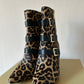 Michael Kors leopard ankle boots 37