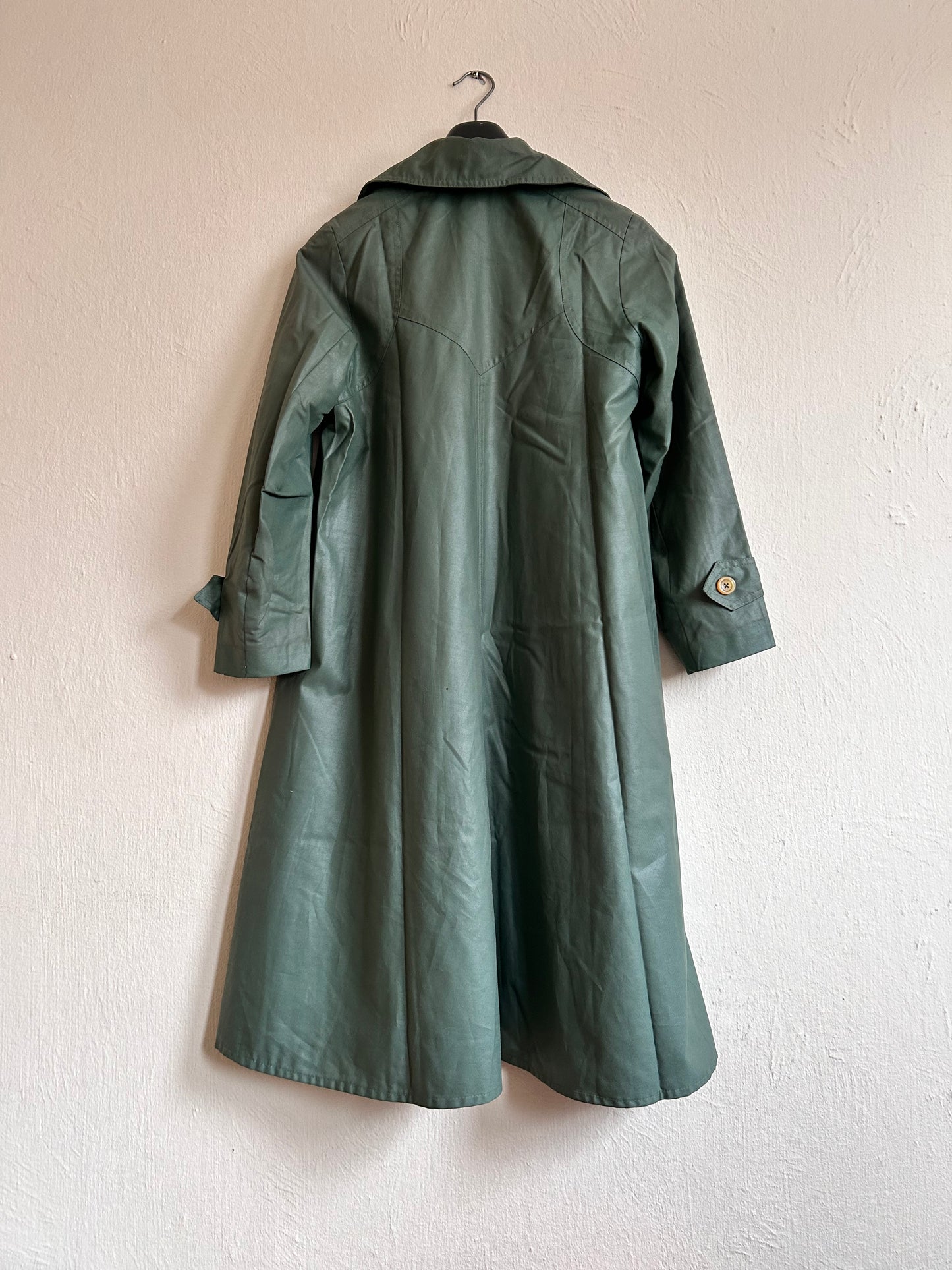 70s Vintage maxi trench-coat