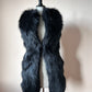 Faux fur vest