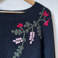 Embroidered sweater